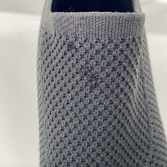 Eileen Fisher Knit Stretch Pull-on Comfort Sneakers‎ Dark Grey 10 - Picture 9 of 12